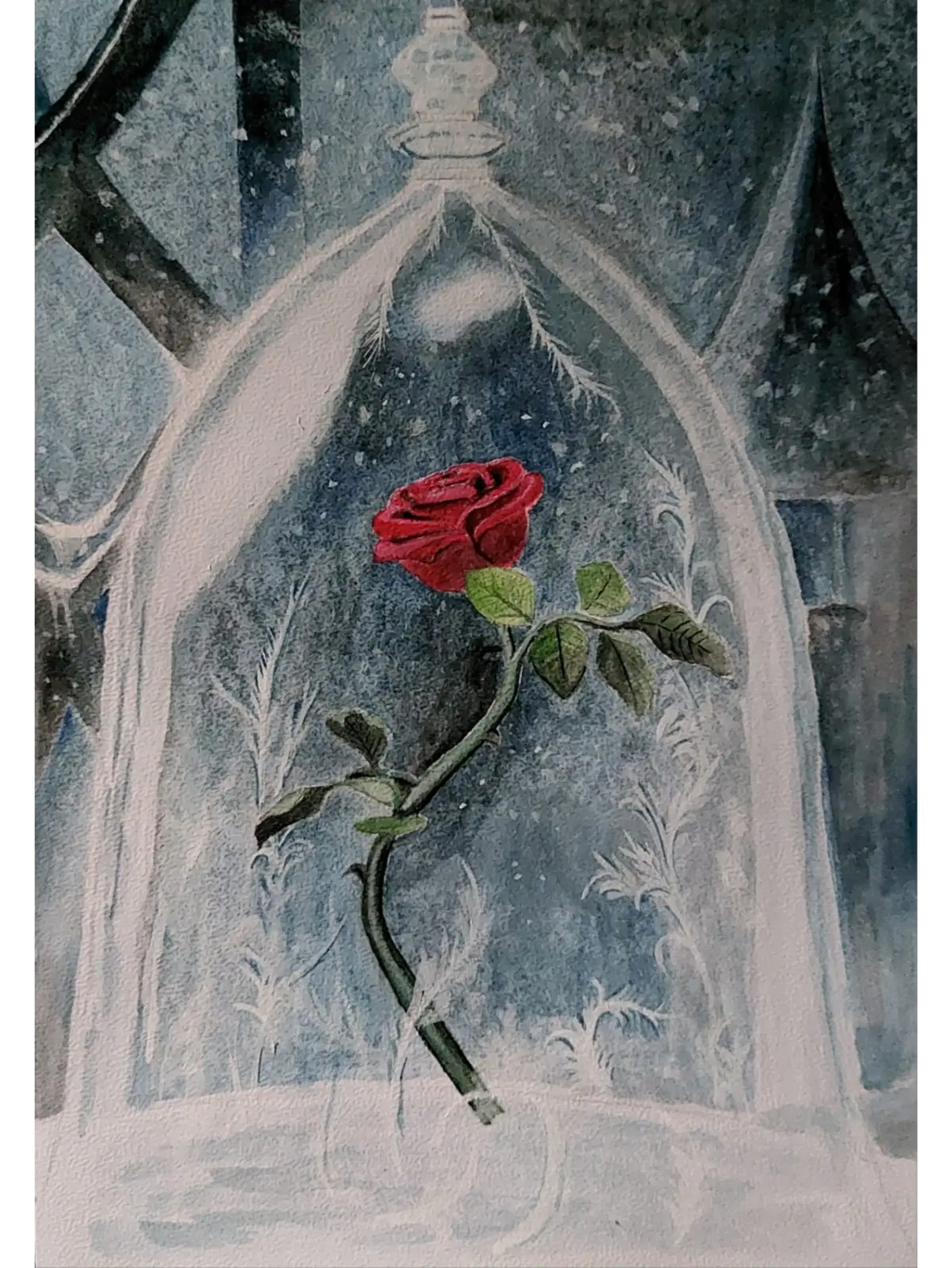 Eternally Enchanted - Watercolor on paper