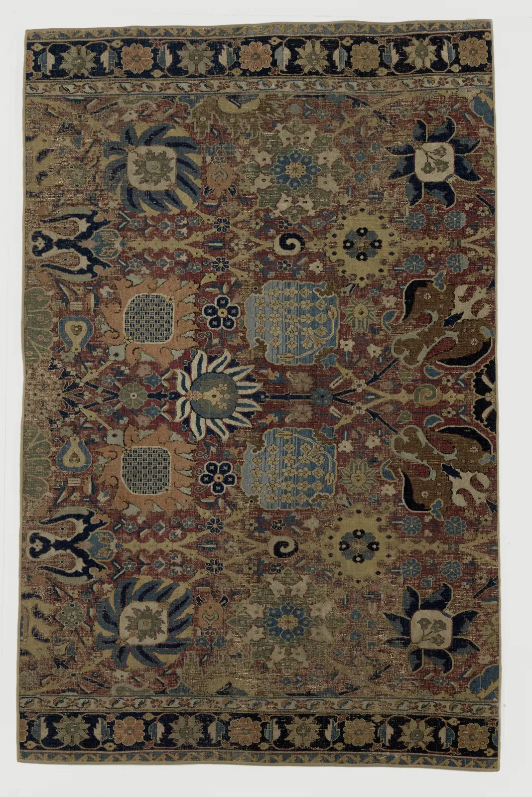 Fragment of an Oriental Carpet (Red Ground)