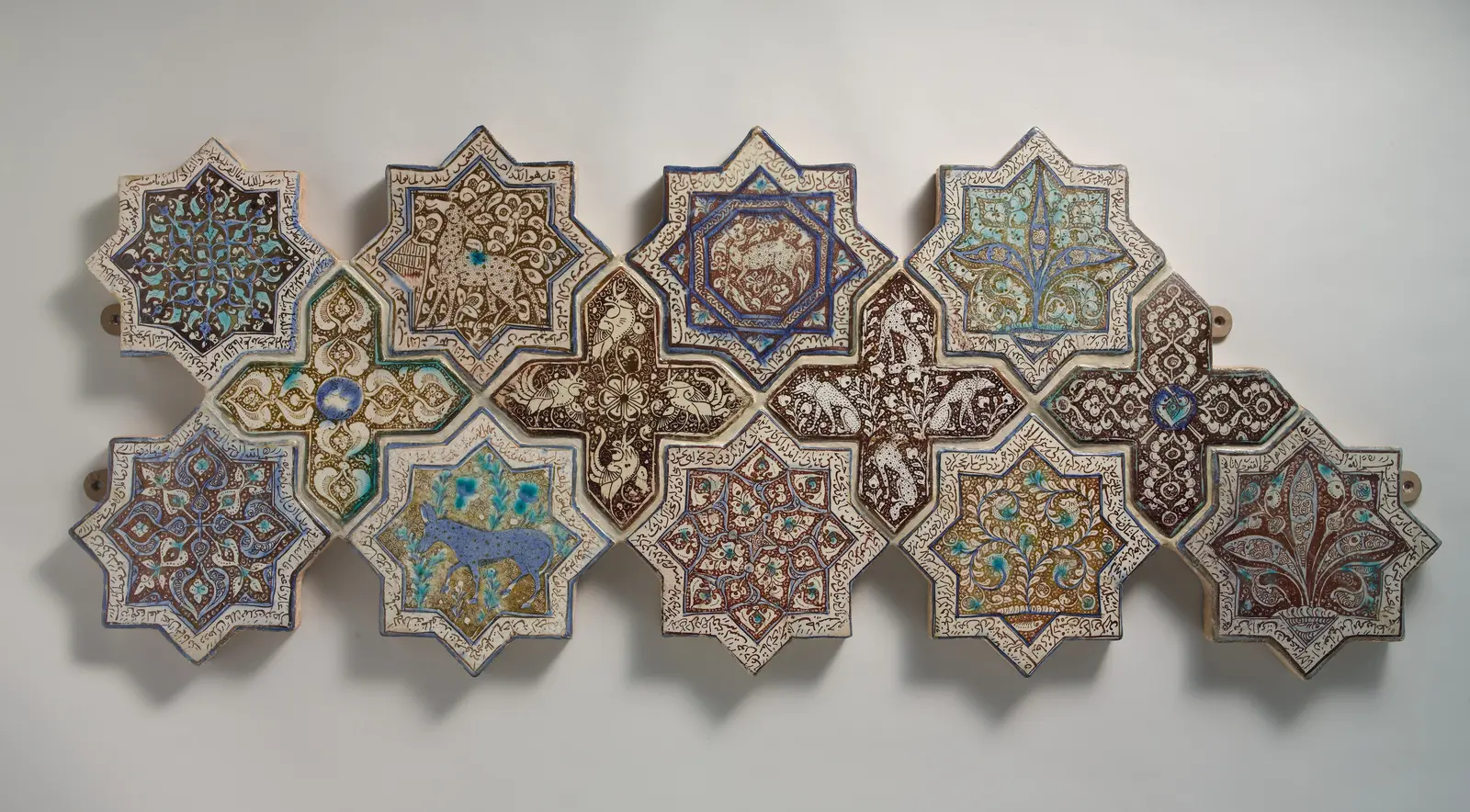 Eight-Pointed Star-Shaped Tile, The Metropolitan Museum of Art