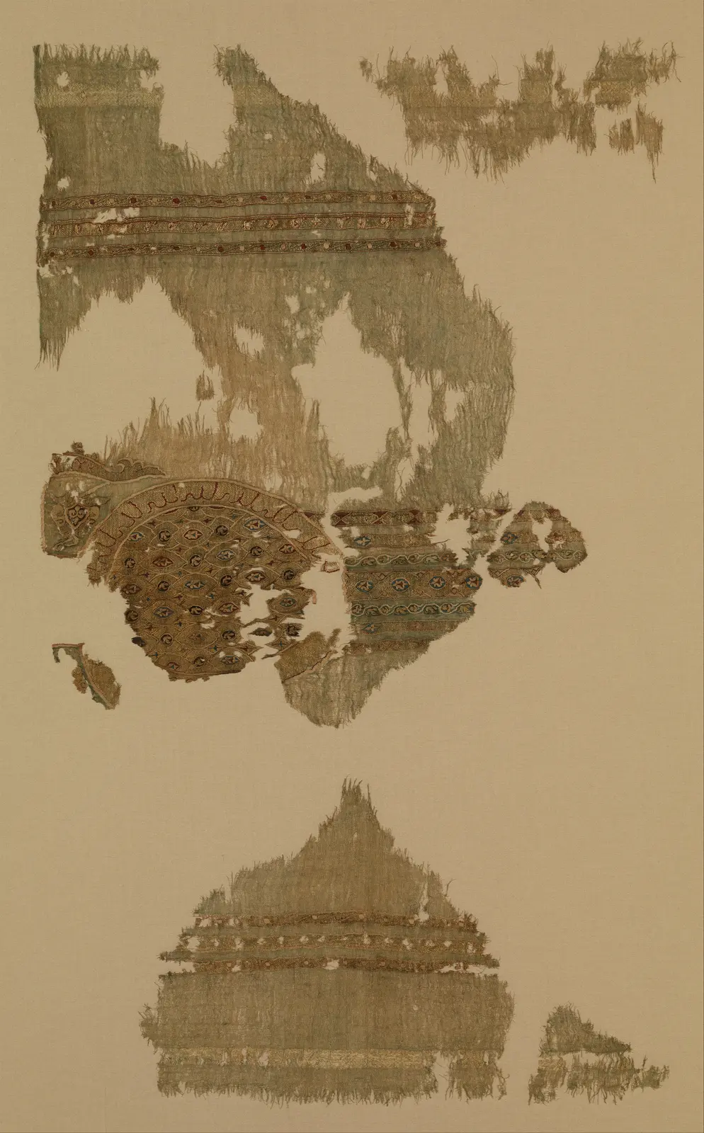 Portion of a Garment with Geometric Patterns, The Metropolitan Museum of Art