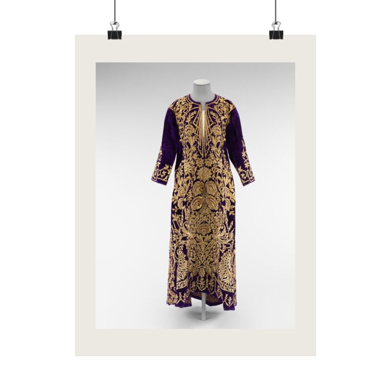 Bindalli Wedding Dress — sample preview on Poster — 12×16"