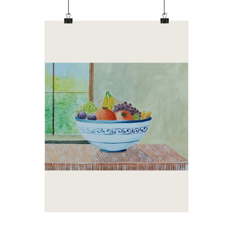 Heavenly Fruits — sample preview on Poster — 12×16"