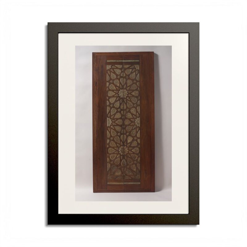 Pair of Minbar Doors framed print