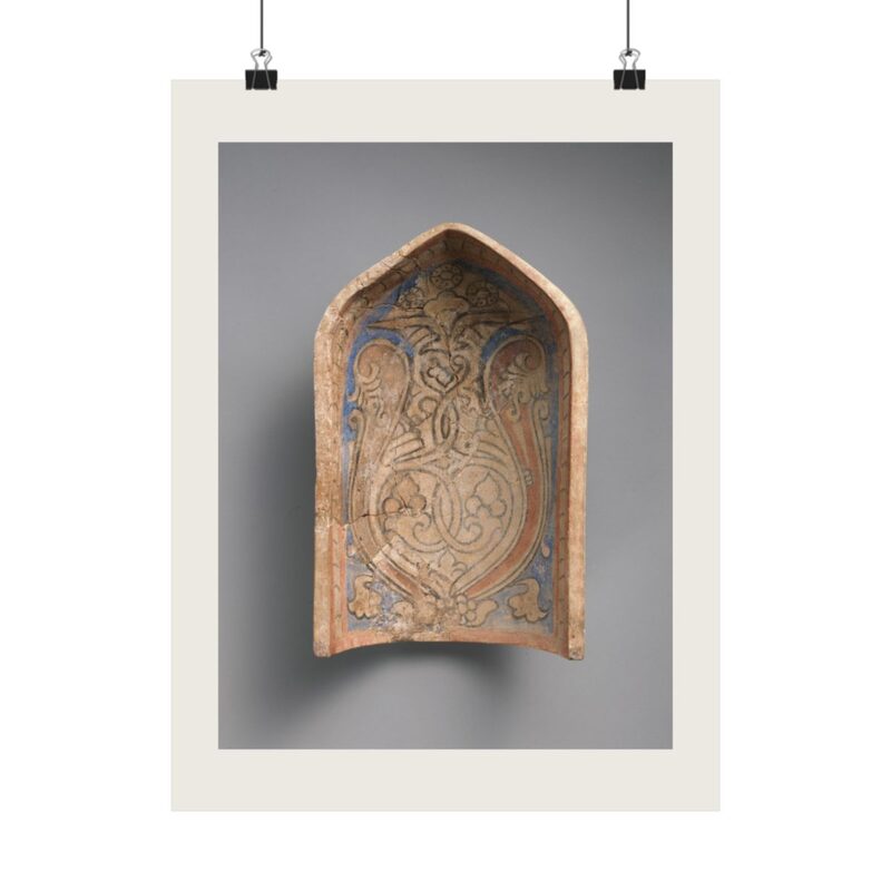 Element from a Stalactite Squinch (Muqarnas) — sample preview on Poster — 12×16"